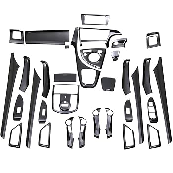 ［新品］プリウス30系　インテリアパネル31Ｐ　ピアノブラック トヨタ インテリアパネル プリウス 30系 ZVW30 3D 30ピース